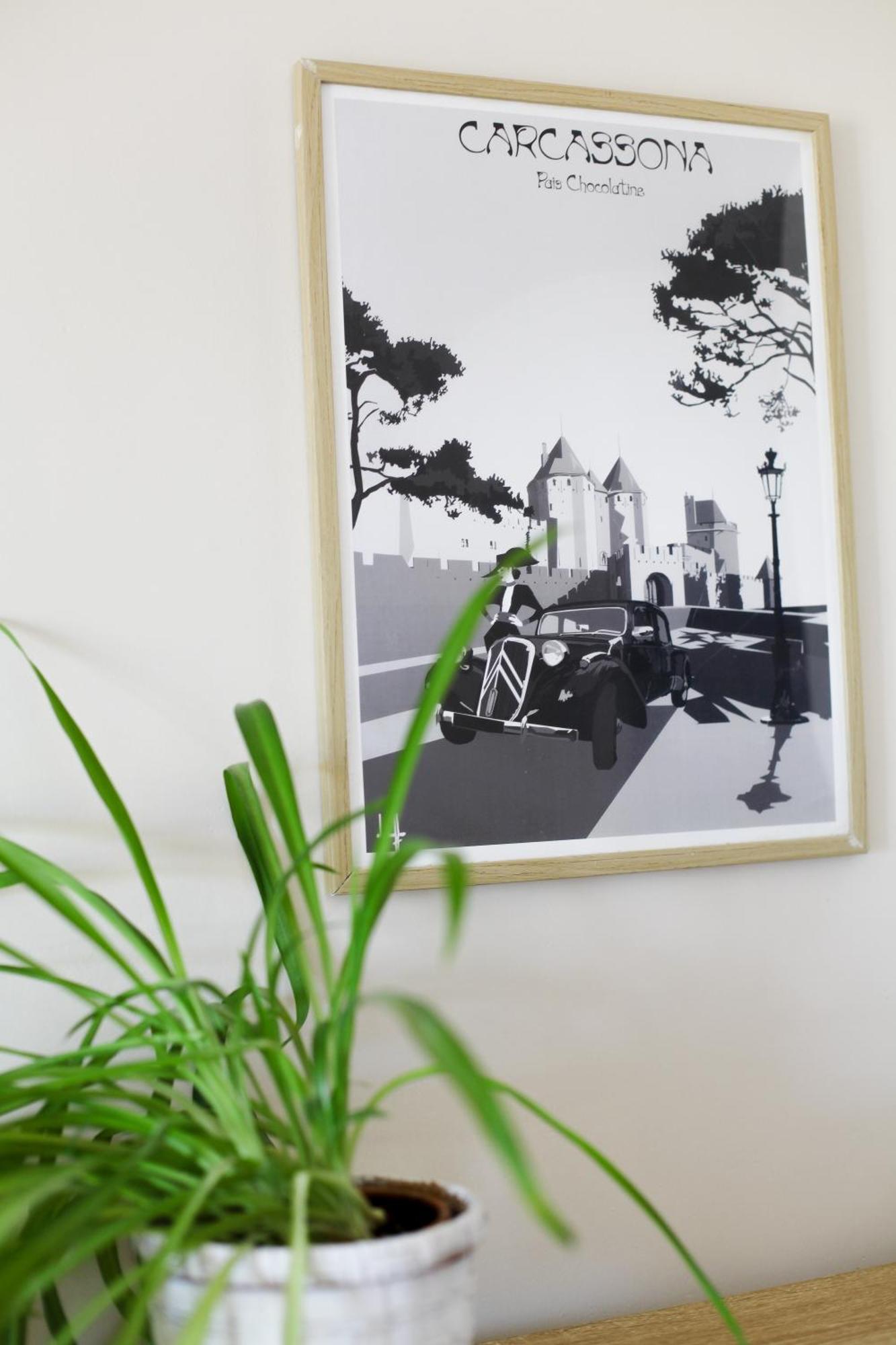 Studio Avec Parking Vue Sur La Cite De Каркасон Екстериор снимка